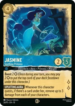 Jasmine #26 Promo Set 3 Disney Lorcana card