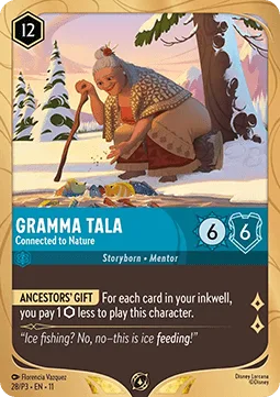 Gramma Tala #28 Promo Set 3 Disney Lorcana card