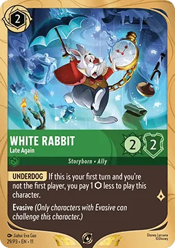 White Rabbit #29 Promo Set 3 Disney Lorcana card