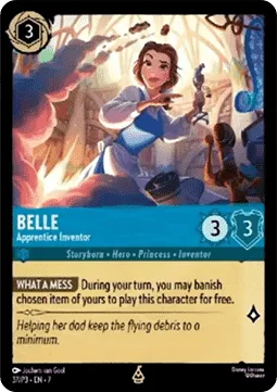 Belle #37 Promo Set 3 Disney Lorcana card