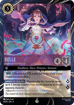Belle #41 Promo Set 3 Disney Lorcana card