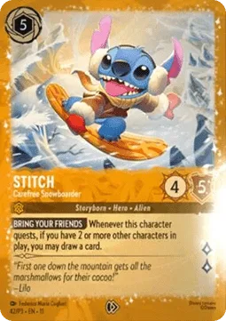 Stitch #42 Promo Set 3 Disney Lorcana card