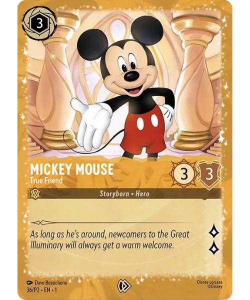 Mickey Mouse #36 Promo Set 2 Disney Lorcana card