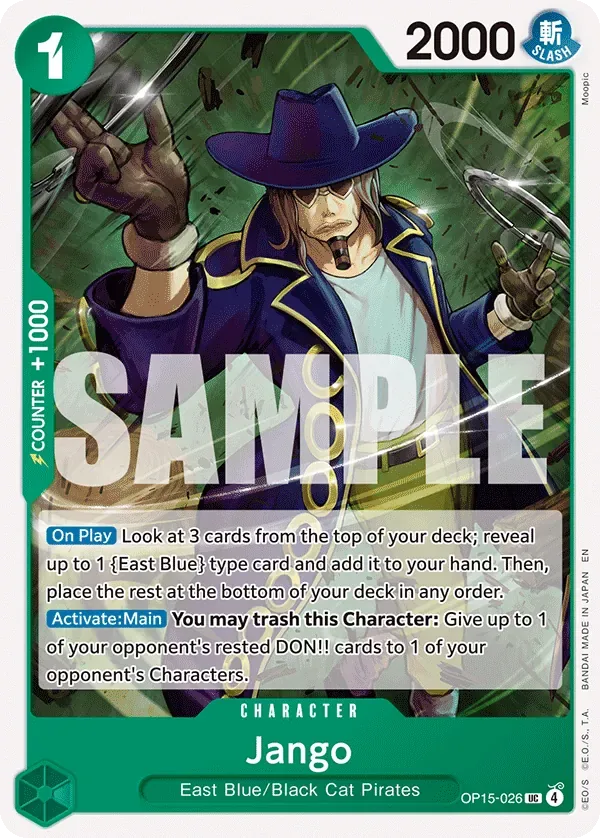 Jango #OP15-026 Adventure on Kami's Island One Piece card