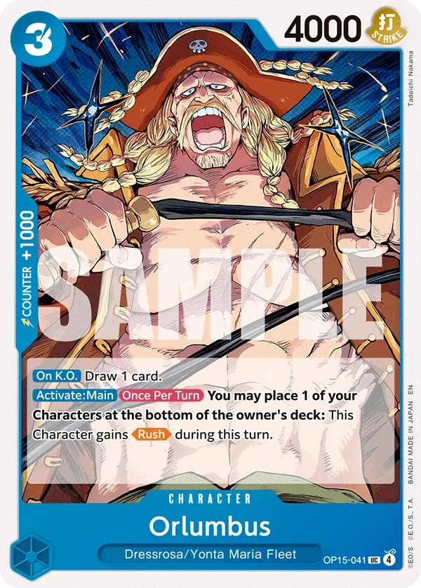 Orlumbus #OP15-041 Adventure on Kami's Island One Piece card