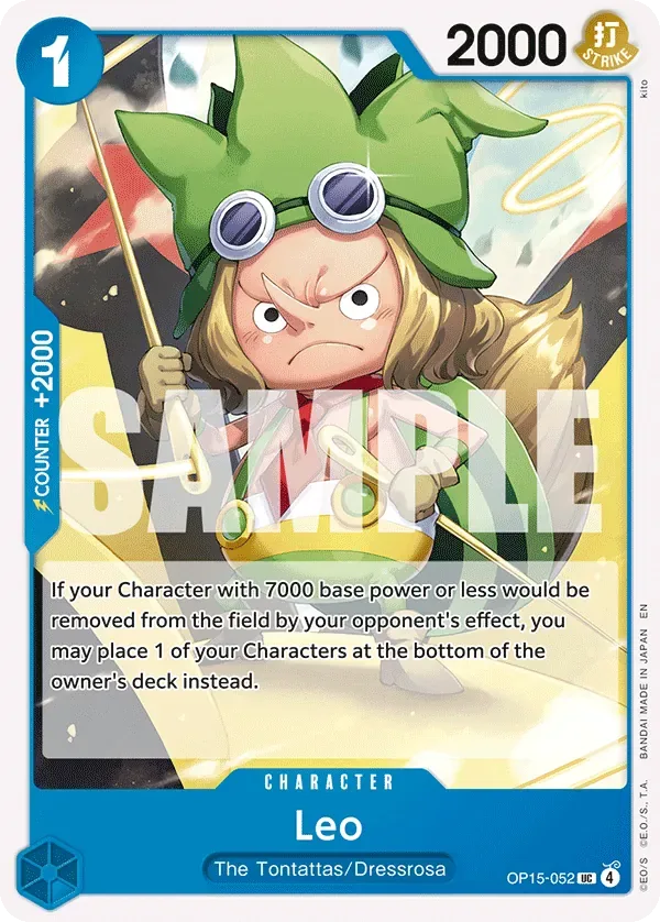 Leo #OP15-052 Adventure on Kami's Island One Piece card