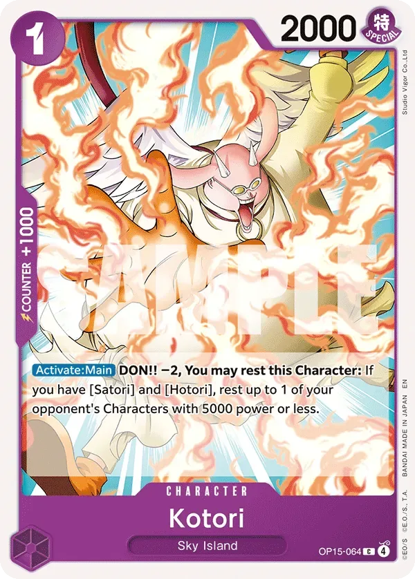 Kotori #OP15-064 Adventure on Kami's Island One Piece card