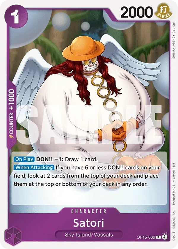 Satori #OP15-066 Adventure on Kami's Island One Piece card