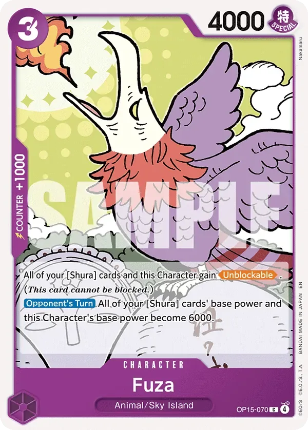 Fuza #OP15-070 Adventure on Kami's Island One Piece card