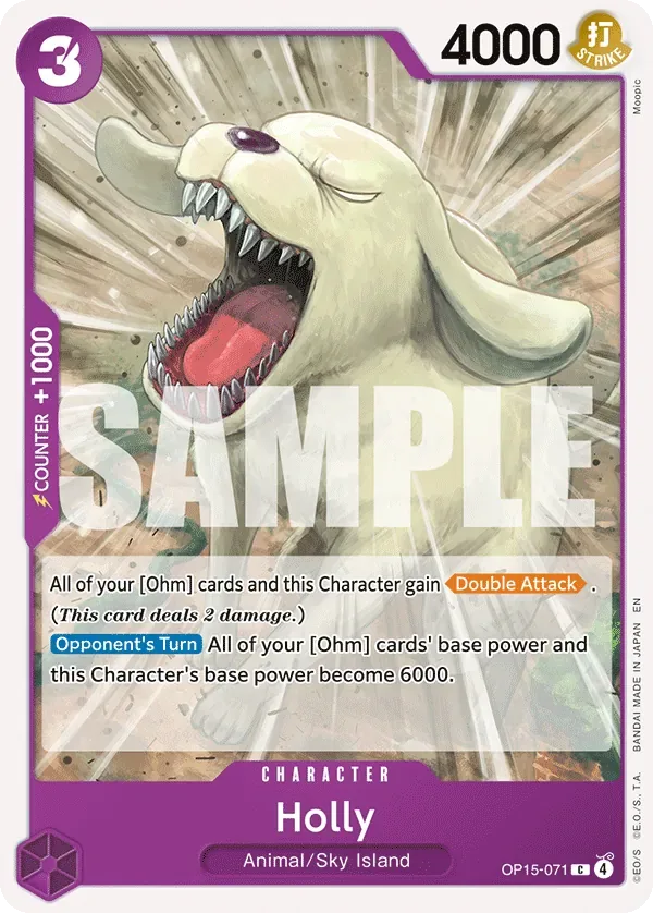 Holly #OP15-071 Adventure on Kami's Island One Piece card
