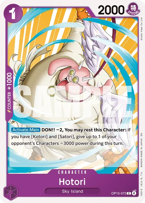 Hotori #OP15-072 Adventure on Kami's Island One Piece card