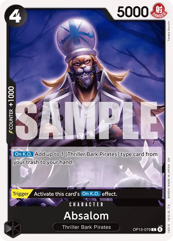 Absalom #OP15-079 Adventure on Kami's Island One Piece card
