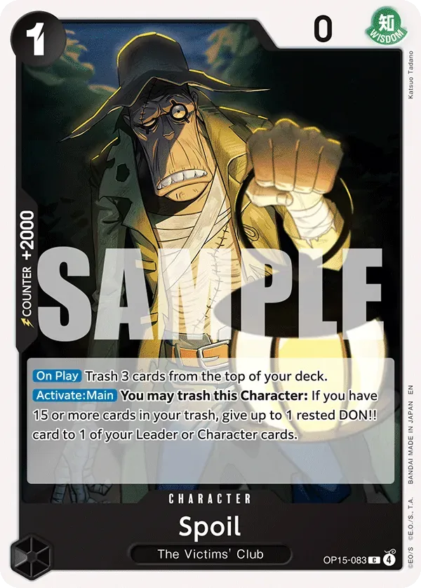 Spoil #OP15-083 Adventure on Kami's Island One Piece card