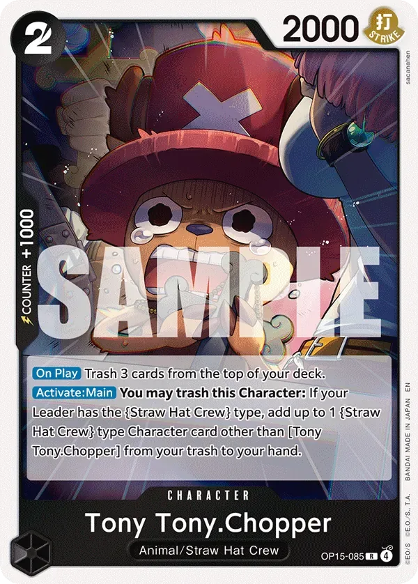Tony Tony.Chopper #OP15-085 Adventure on Kami's Island One Piece card