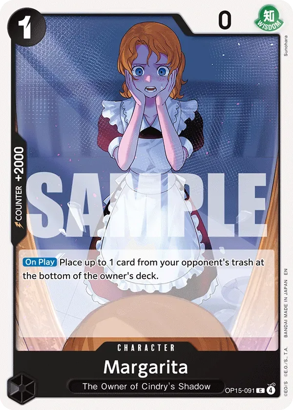 Margarita #OP15-091 Adventure on Kami's Island One Piece card