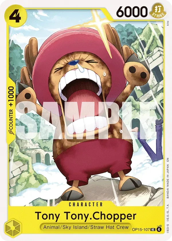 Tony Tony.Chopper #OP15-107 Adventure on Kami's Island One Piece card