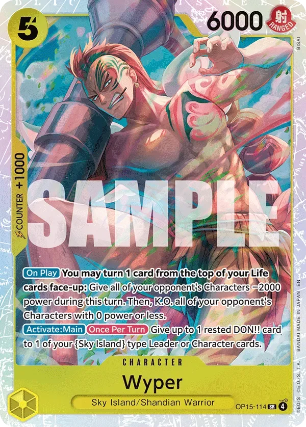 Wyper #OP15-114 Adventure on Kami's Island One Piece card