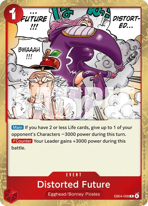 Distorted Future #EB04-008 Adventure on Kami's Island One Piece card