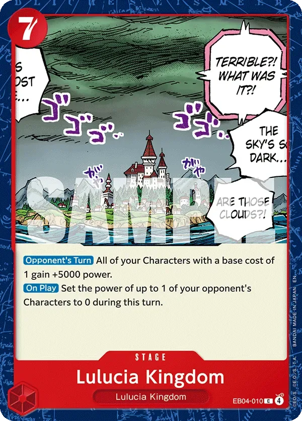 Lulucia Kingdom #EB04-010 Adventure on Kami's Island One Piece card