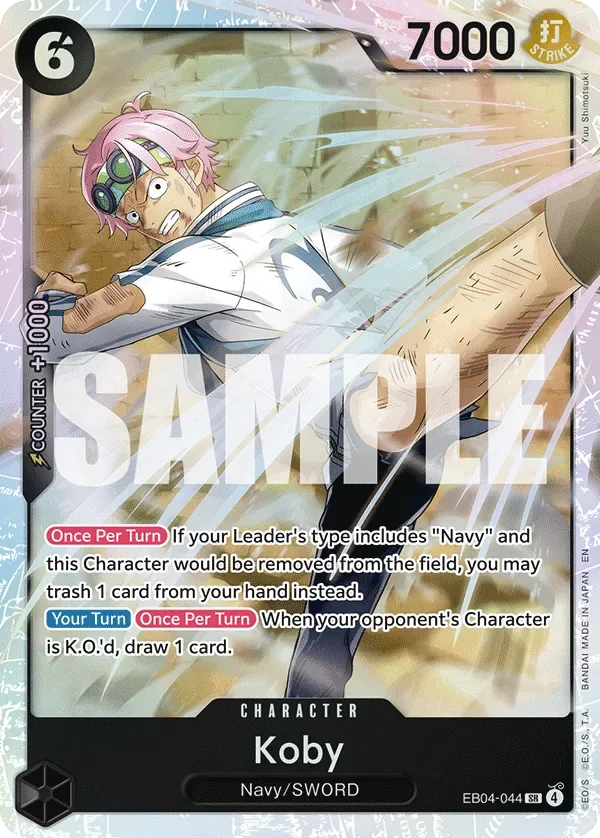 Koby #EB04-044 Adventure on Kami's Island One Piece card