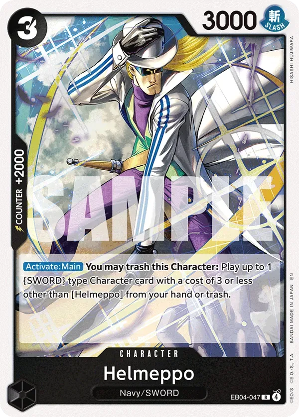 Helmeppo #EB04-047 Adventure on Kami's Island One Piece card