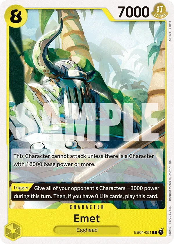 Emet #EB04-051 Adventure on Kami's Island One Piece card