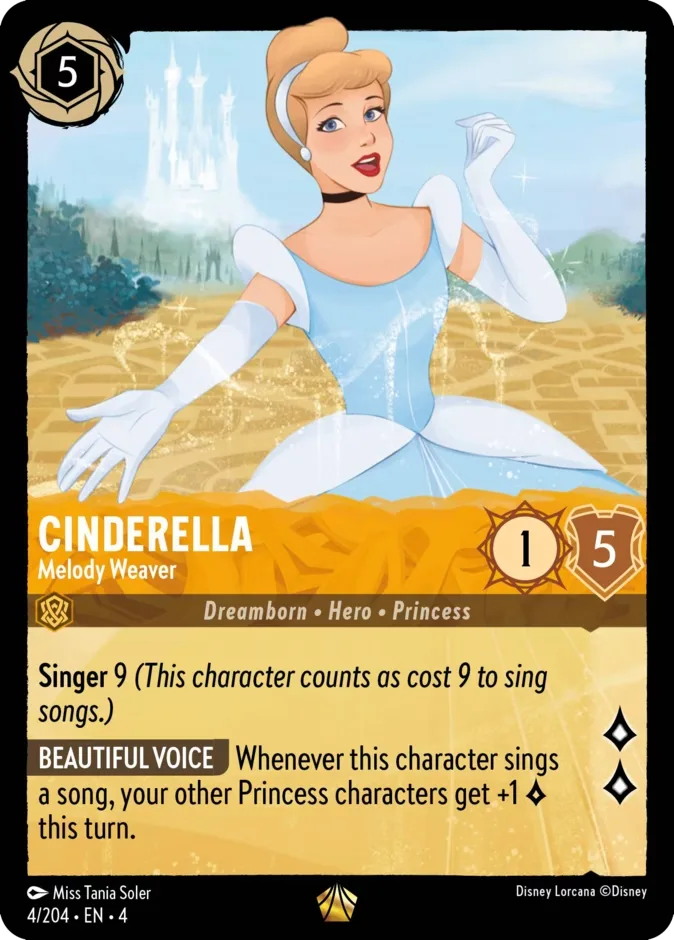 Cinderella #4 Ursula's Return Disney Lorcana card