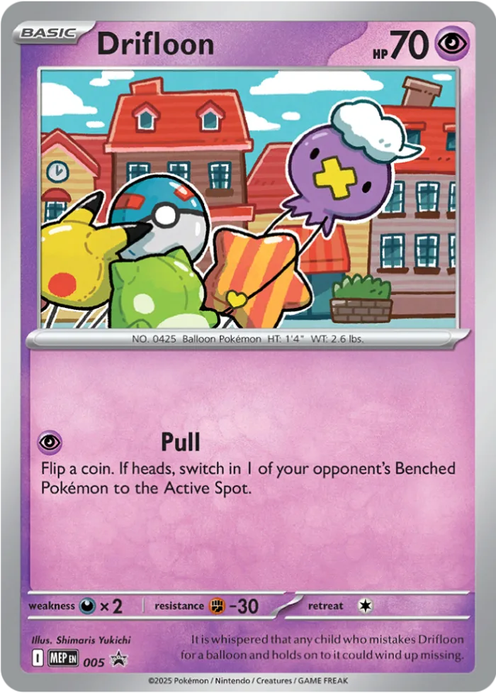 Drifloon #MEP 005 MEP Black Star Promos Pokemon card