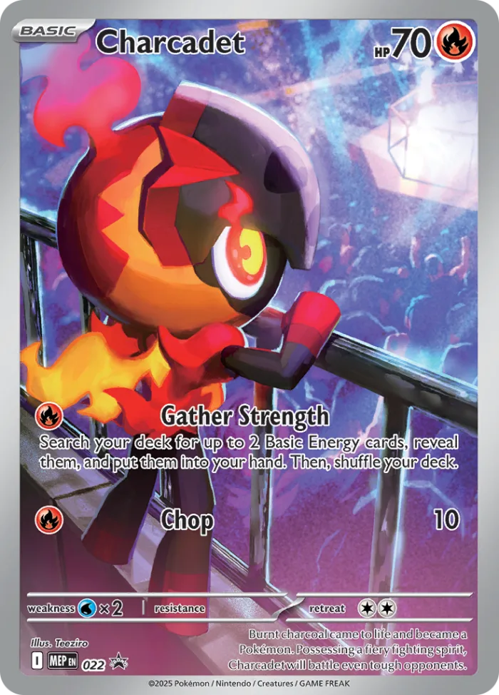 Charcadet #MEP 022 MEP Black Star Promos Pokemon card