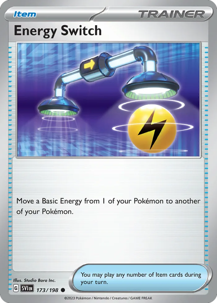 Energy Switch #173 Scarlet & Violet Pokemon card
