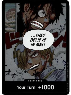 DON!! #OP11 A Fist of Divine Speed One Piece card