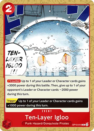 Ten-Layer Igloo #OP10-018 Royal Blood One Piece card