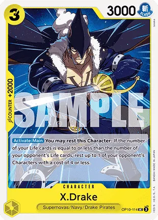 X.Drake #OP10-114 Royal Blood One Piece card