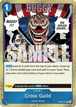 Cross Guild #OP09-057 Emperors in the New World One Piece card