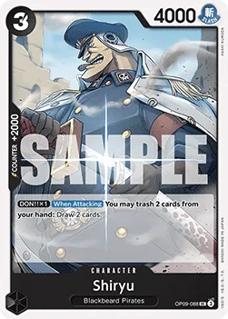 Shiryu #OP09-088 Emperors in the New World One Piece card