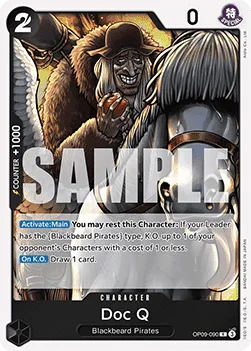 Doc Q #OP09-090 Emperors in the New World One Piece card