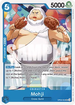 Mohji #OP09-053 Emperors in the New World One Piece card