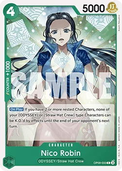 Nico Robin #OP09-033 Emperors in the New World One Piece card