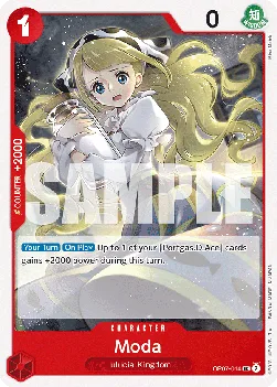 Moda #OP07-014 500 Years in the Future One Piece card