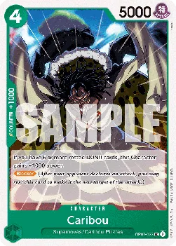 Caribou #OP07-023 500 Years in the Future One Piece card