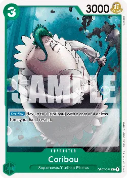 Coribou #OP07-025 500 Years in the Future One Piece card
