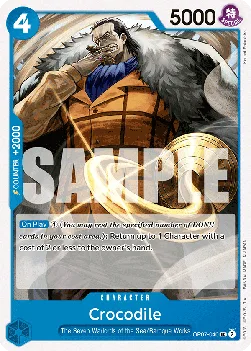 Crocodile #OP07-040 500 Years in the Future One Piece card