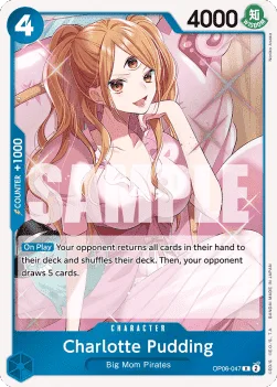 Charlotte Pudding #OP06-047 Wings of the Captain One Piece card