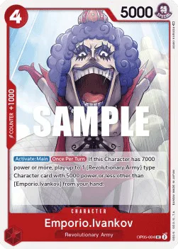 Emporio.Ivankov #OP05-004 Awakening of the New Era One Piece card