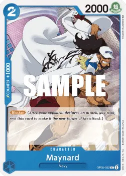 Maynard #OP05-052 Awakening of the New Era One Piece card
