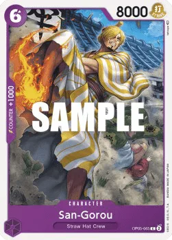 San-Gorou #OP05-065 Awakening of the New Era One Piece card