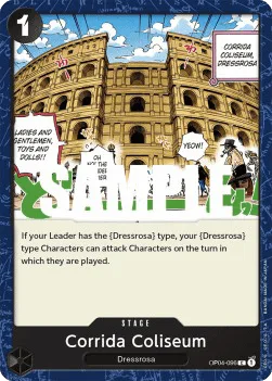 Corrida Coliseum #OP04-096 Kingdoms of Intrigue One Piece card