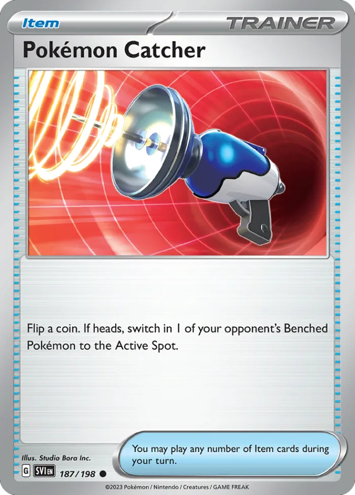 Pokémon Catcher #187 Scarlet & Violet Pokemon card