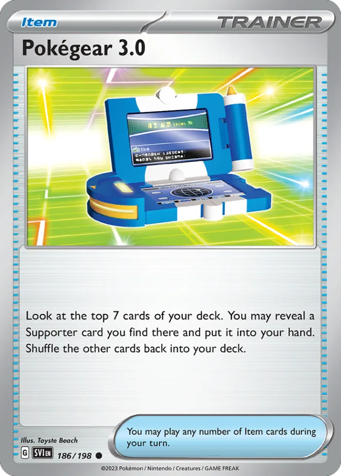 Pokégear 3.0 #186 Scarlet & Violet Pokemon card