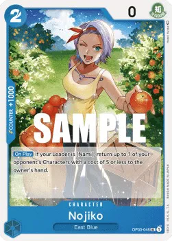 Nojiko #OP03-048 Pillars of Strength One Piece card